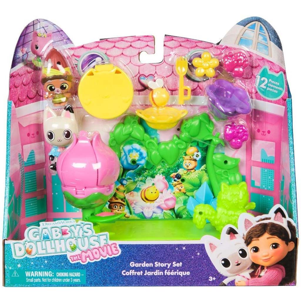 Gabis Puppenhaus – Das Kino: Garden Story Spielset – Spin Master