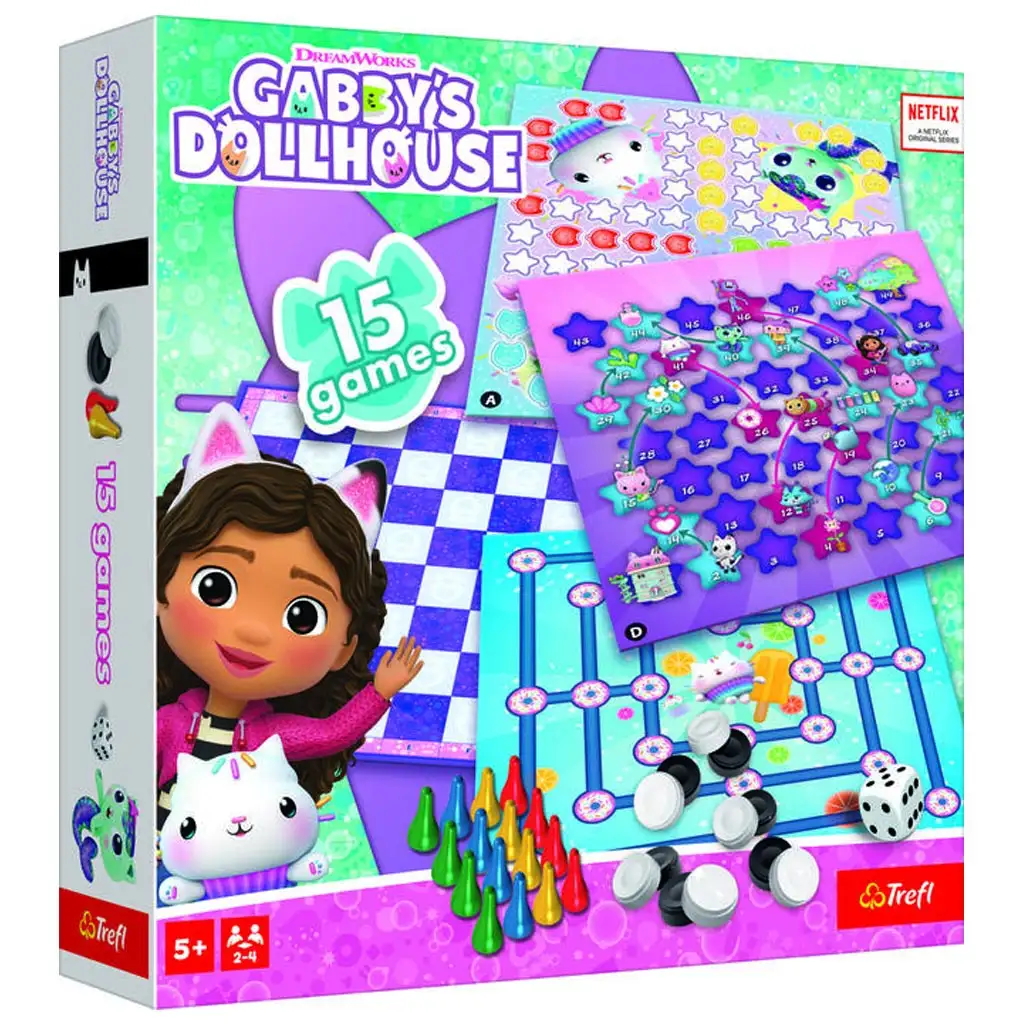 Gabis Puppenhaus 15-teiliges Spieleset - Trefl