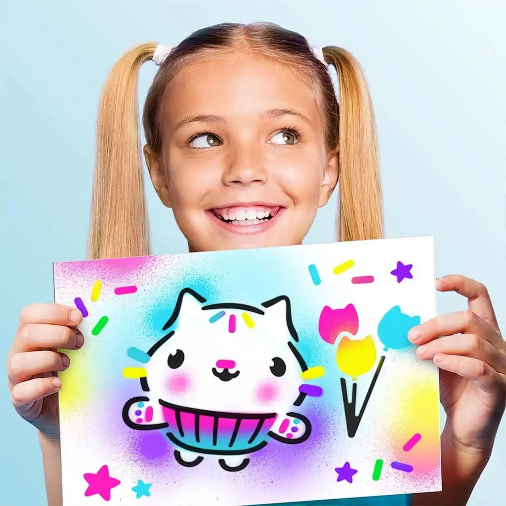 Gabis Puppenhaus: Airbrush-Färbeset in einer Tasche kép 7