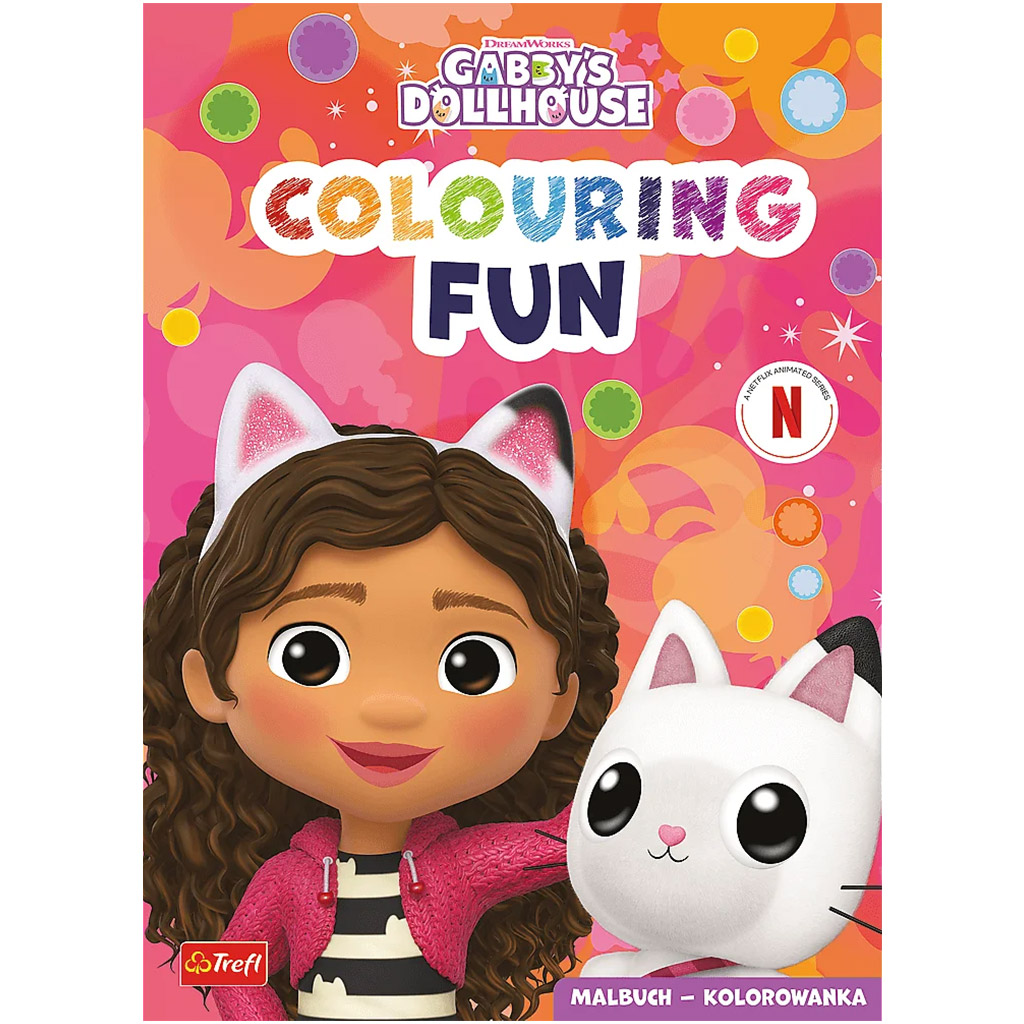 Gabis Puppenhaus: Gabi und Pandis Pfoten Ausmalbuch - Trefl