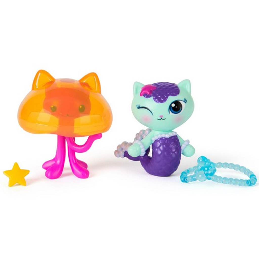 Gabis Puppenhaus Kino – Mercat und Kitty Jellyfish Figuren-Set 2 – Spin Master kép 2