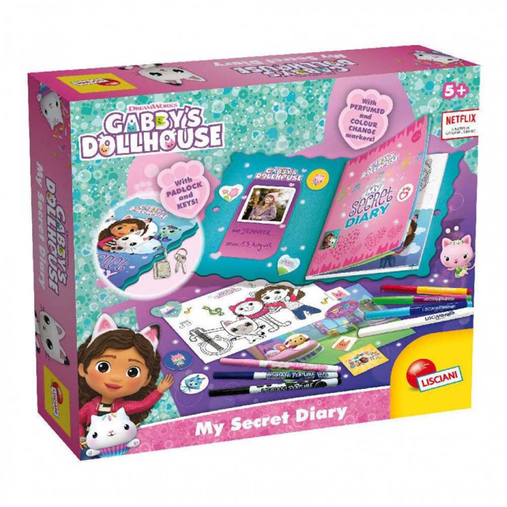 Gabis Puppenhaus Mein geheimes Tagebuch – Lisciani