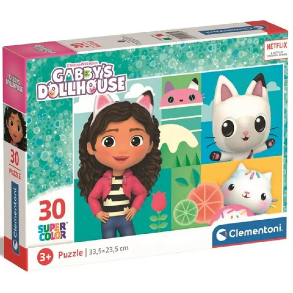 Gabis Puppenhaus Supercolor Puzzle 30-teilig - Clementoni