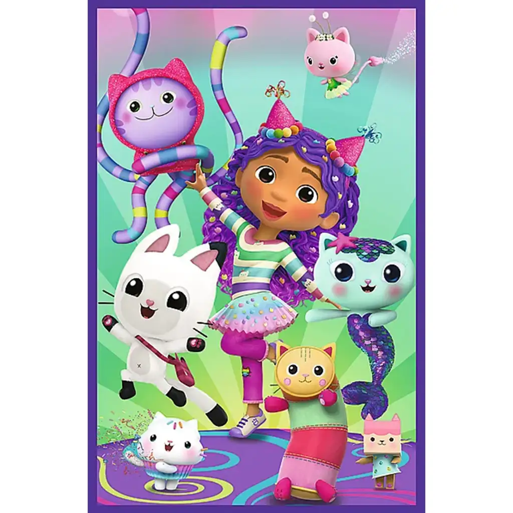 Gabis Puppenhaus bunte Tage 3x80 Teile Puzzle - Trefl kép 2