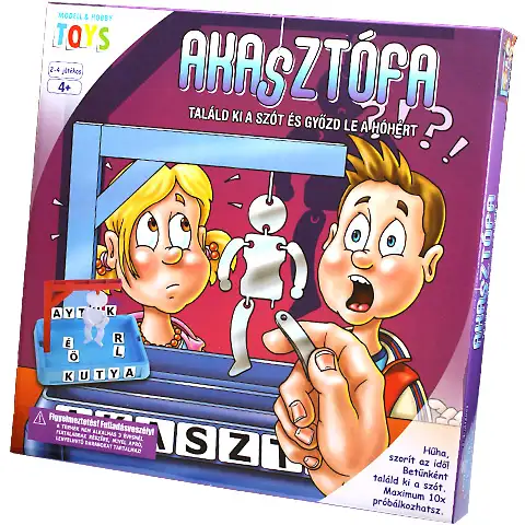 Galgenmännchen Gesellschaftsspiel - Funville kép 1