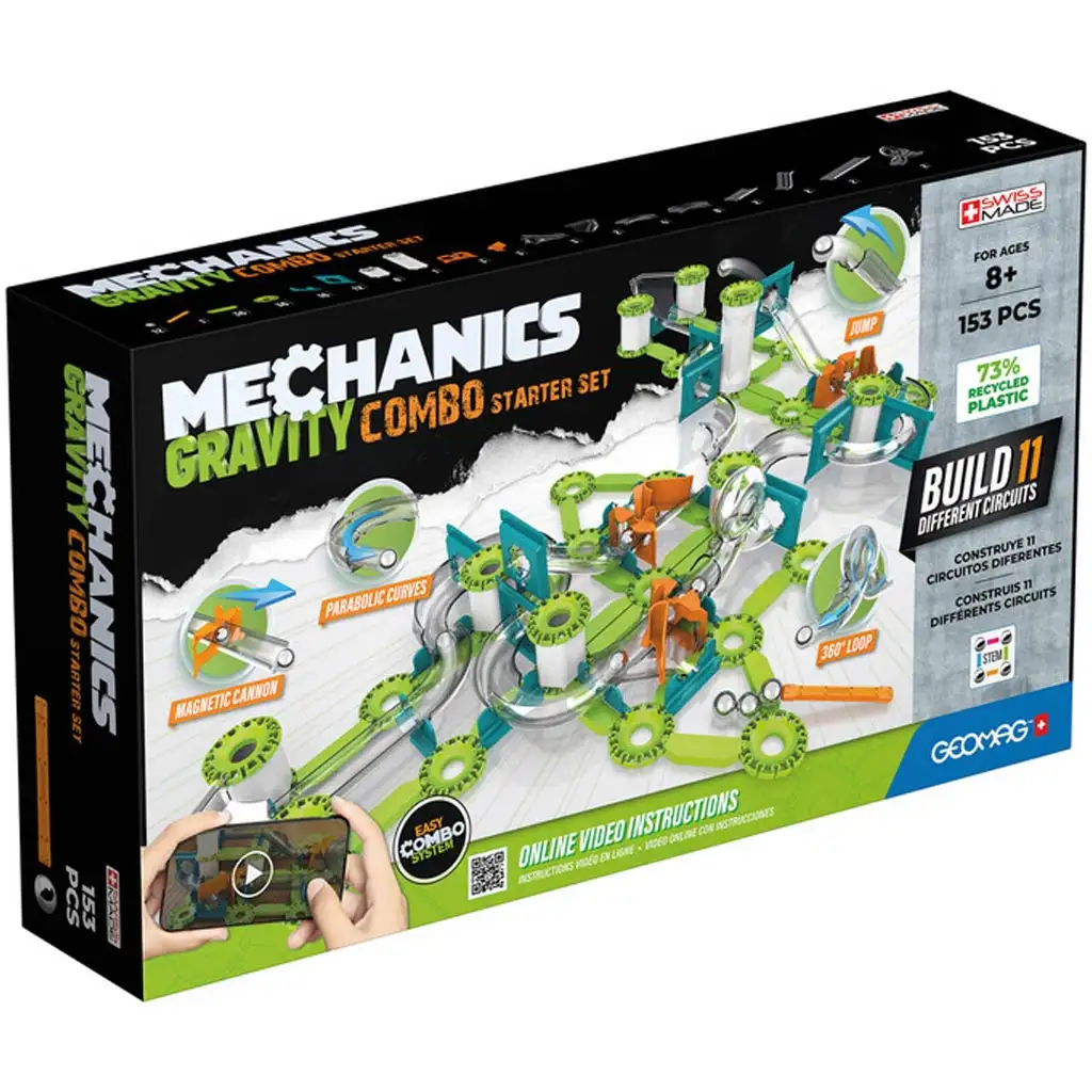 Geomag: Mechanics Gravity Recycled Starter-Set 153 Stk. kép 1