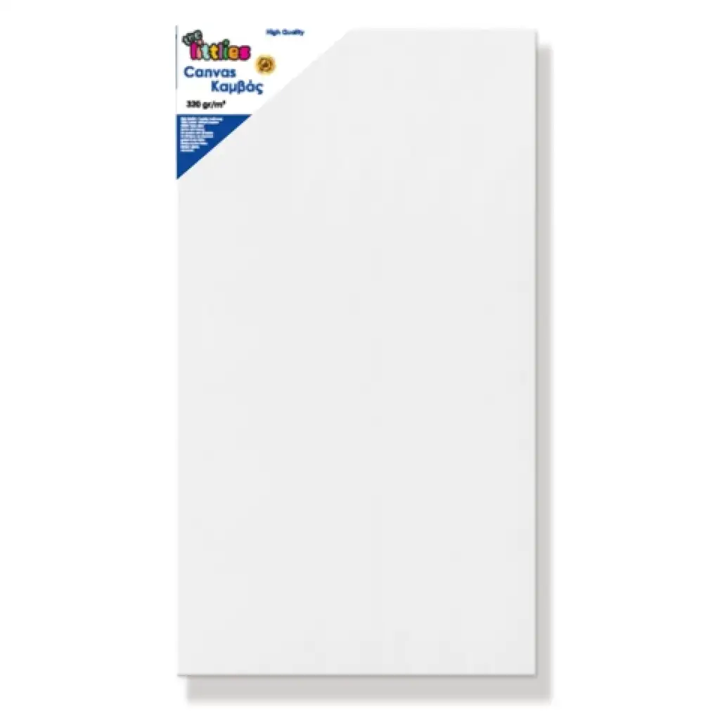 Gespannte weiße Leinwand 50x100cm