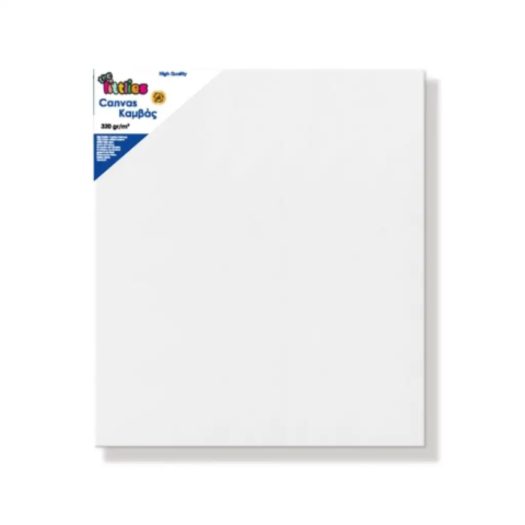 Gespannte weiße Leinwand 60x70cm