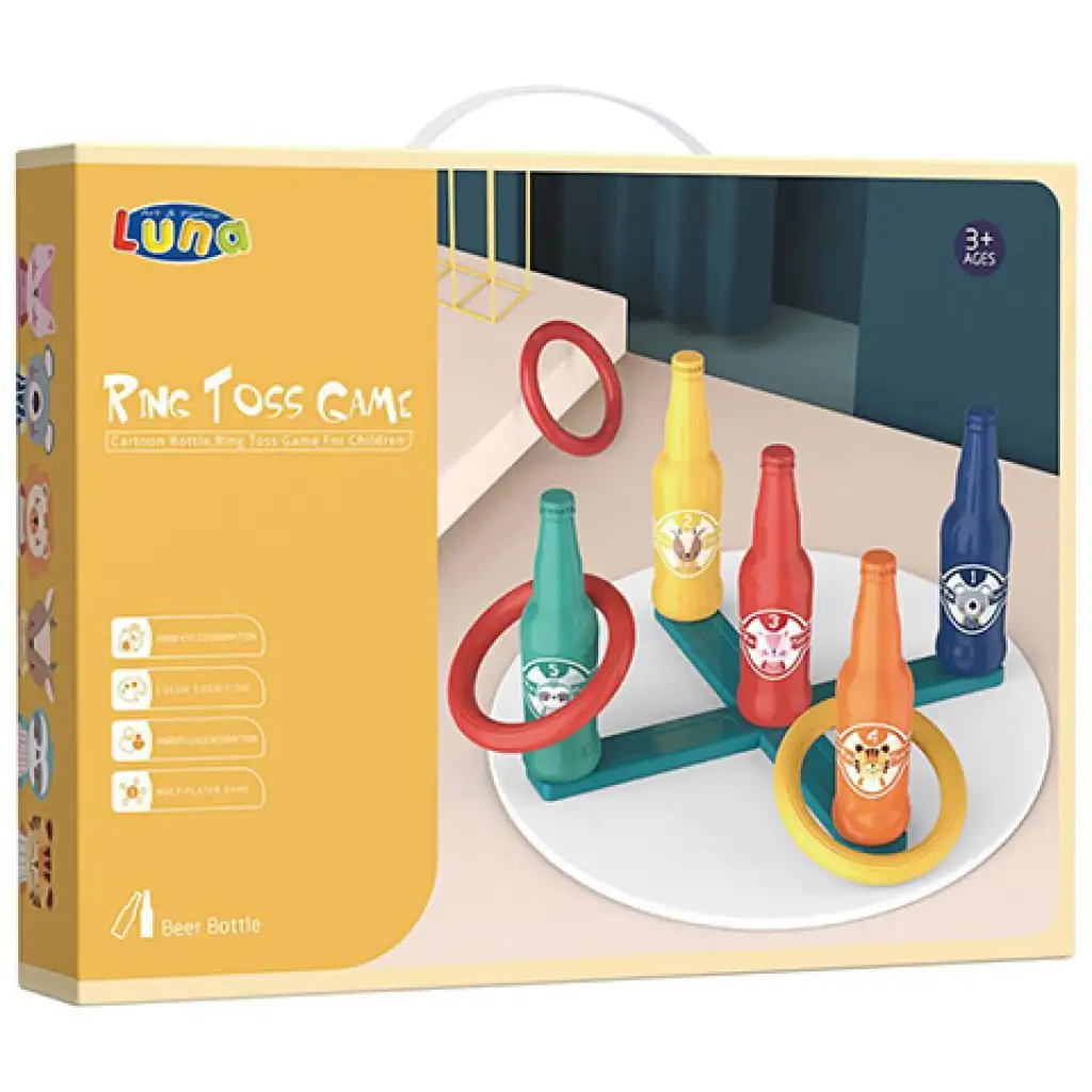 Glasringwurfspiel-Set