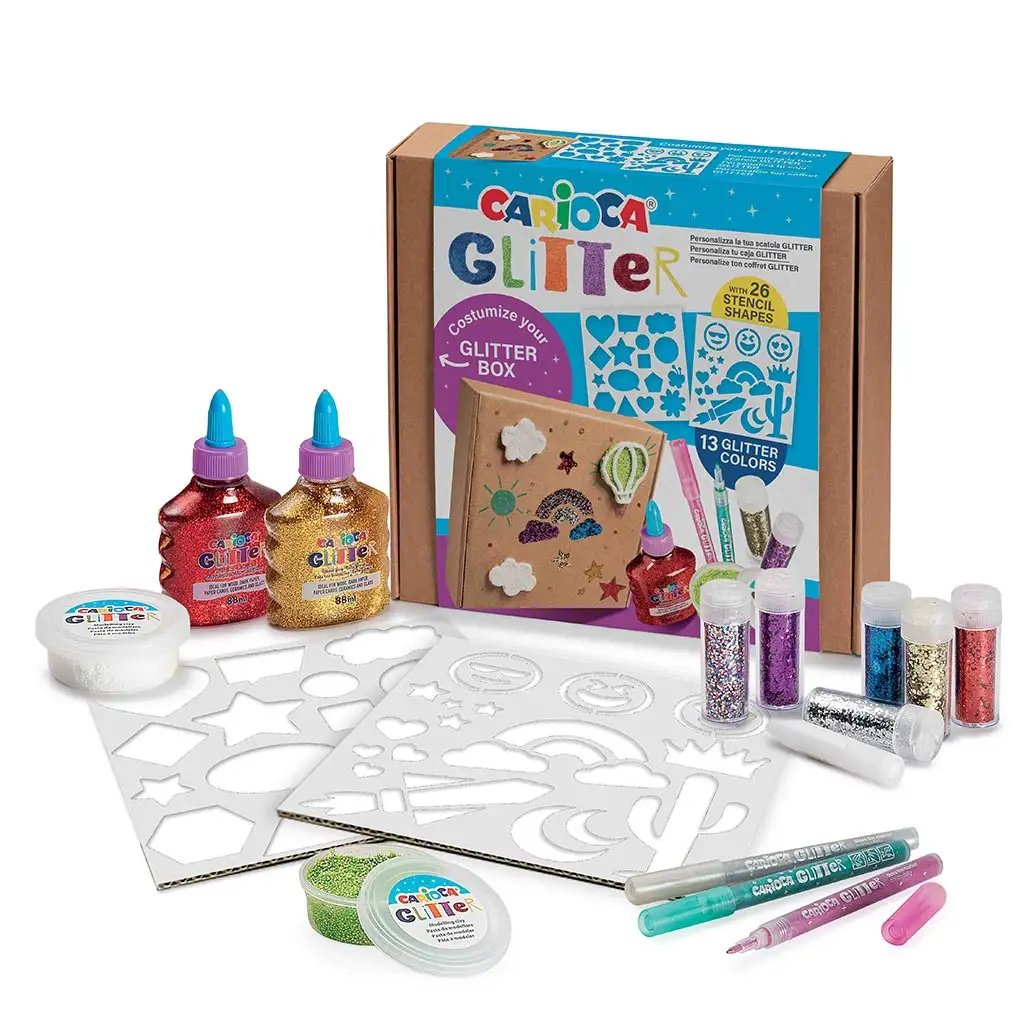 Glitzer, glitzerndes Kreativ-Set - Carioca
