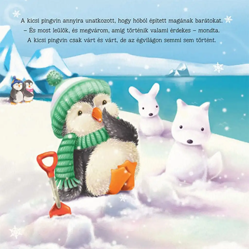 Glitzernde Märchenwelt - Das große Abenteuer des kleinen Pinguins Märchenbuch kép 3