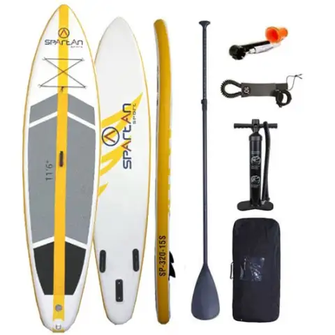 Grau-orange SP-320 SUP Stand Up Paddle Set 320cm - Spartan