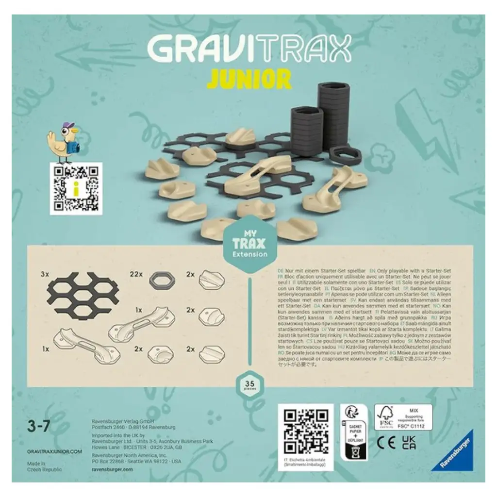 Gravitrax Junior Ergänzungselemente - Ravensburger kép 2