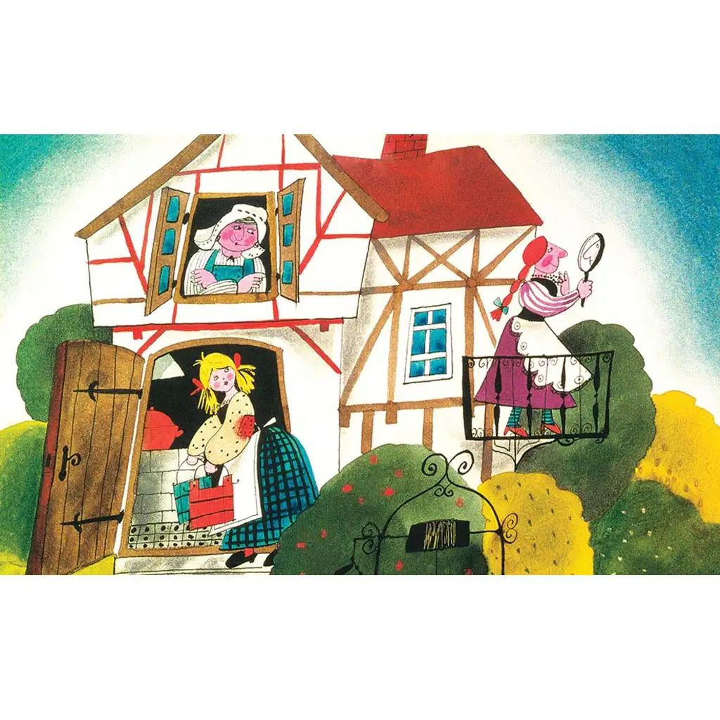 Grimm-Brüder: Frau Holle Diafilm