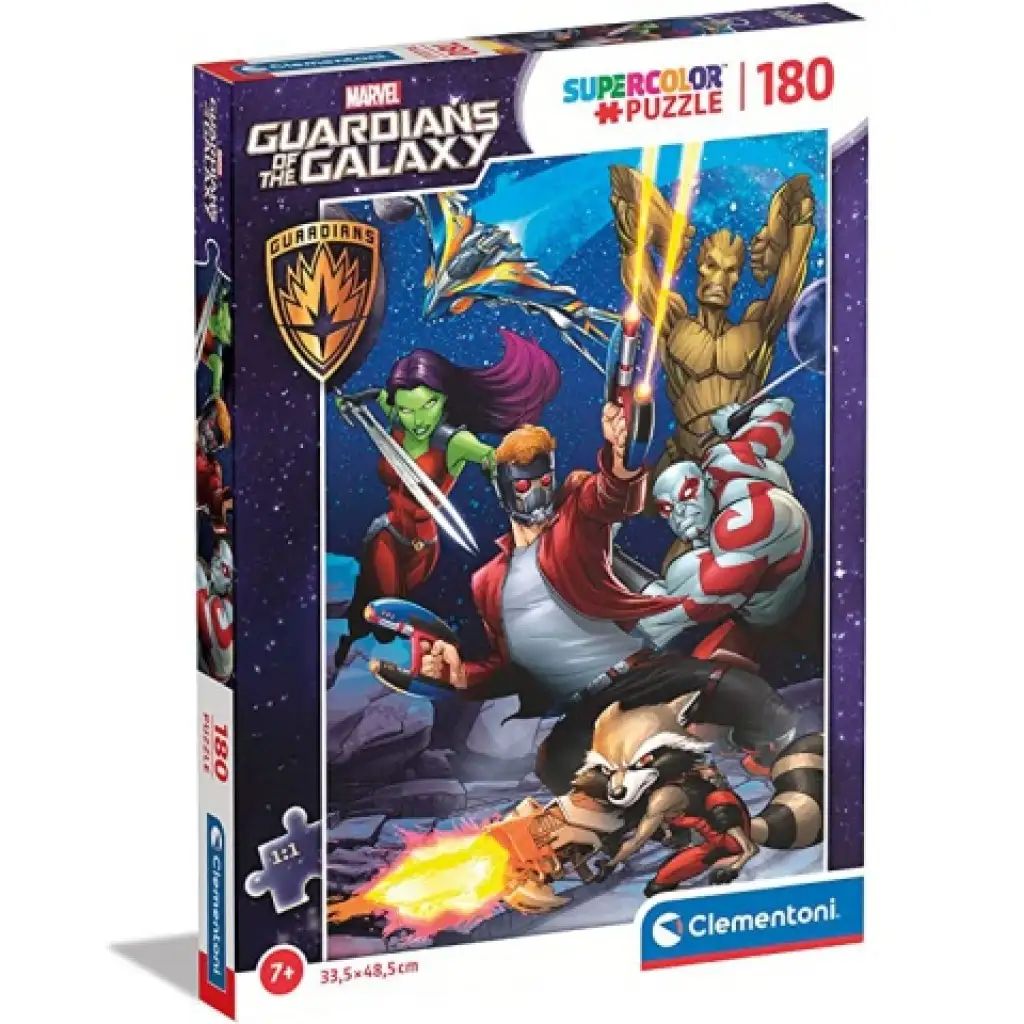 Guardians of the Galaxy Supercolor 180-teiliges Puzzle - Clementoni