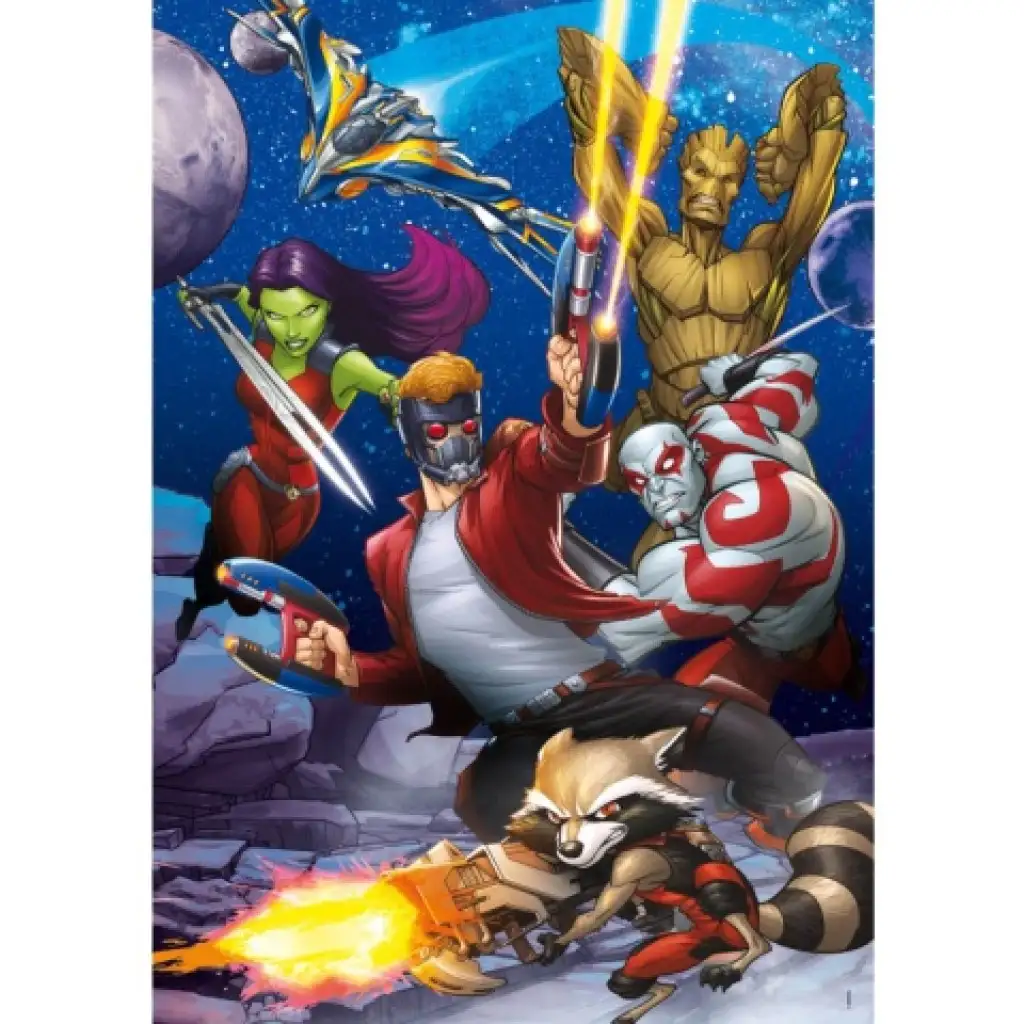 Guardians of the Galaxy Supercolor 180-teiliges Puzzle - Clementoni kép 2