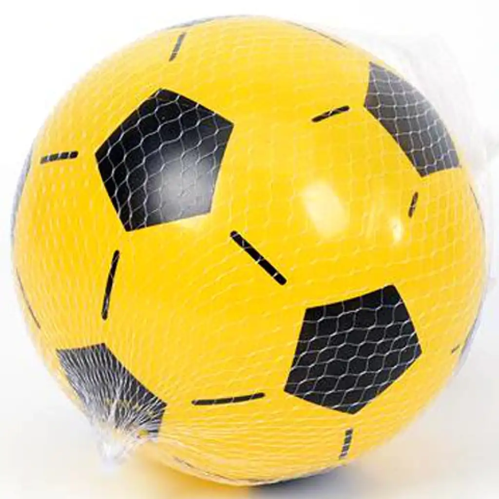 Gummiball mit Fußballmuster 23cm