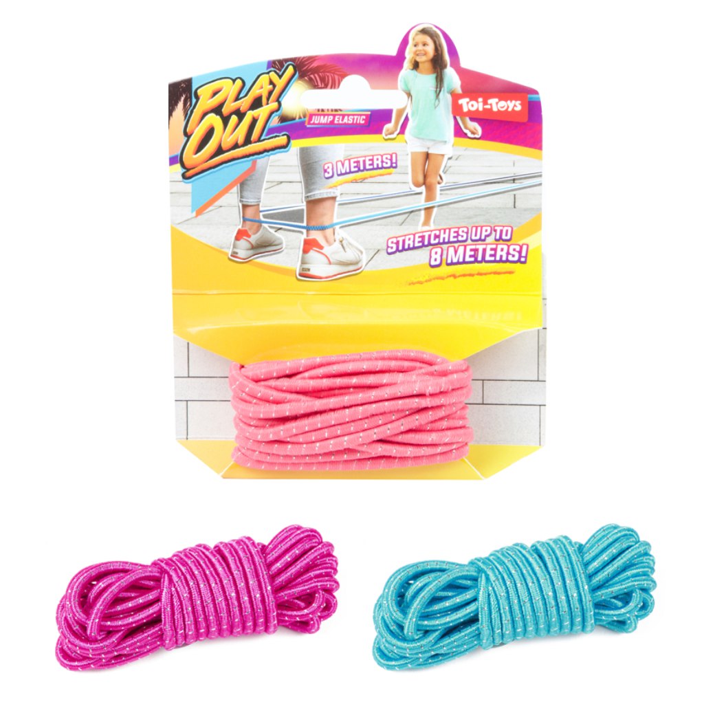 Gummiseil-Hüpfen in verschiedenen Varianten, 1 Stück