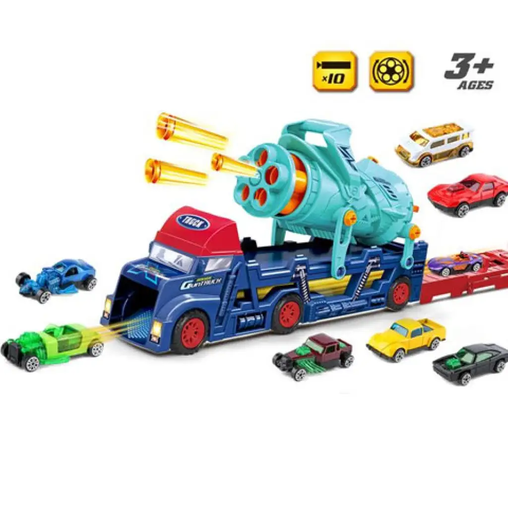 Gun Truck: Schwammgeschütz-Lkw mit Geschossen kép 2