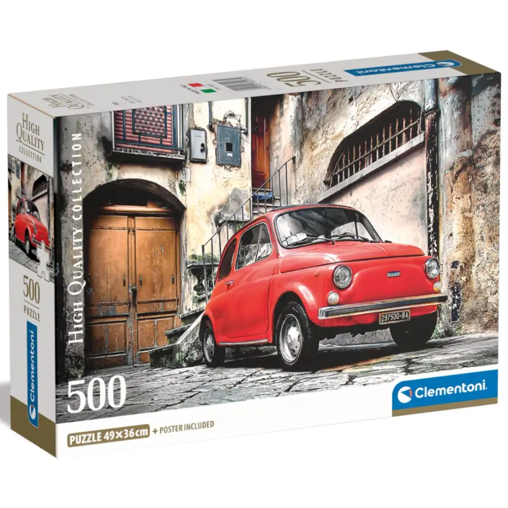 HQC Fiat 500 500-teiliges Puzzle - Clementoni