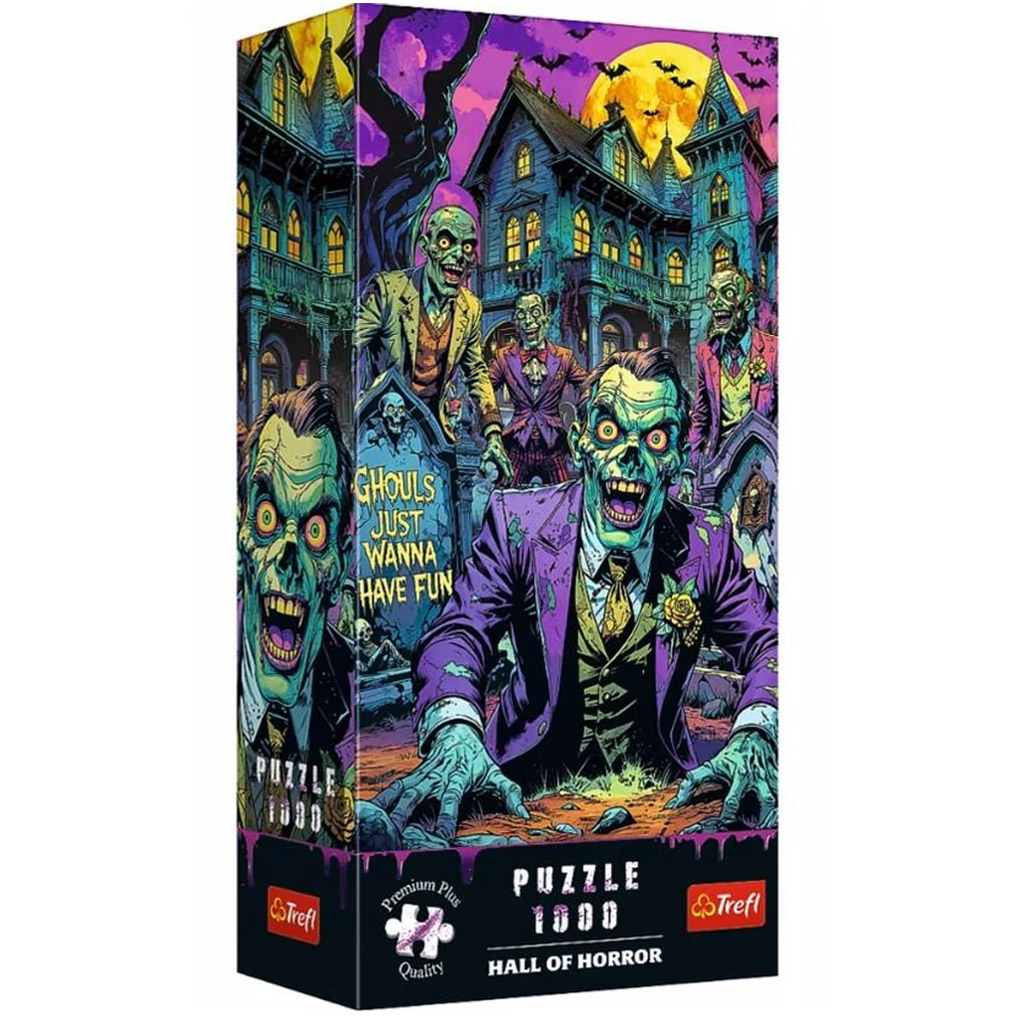 Hall of Horror: Zombies 1000-teiliges Premium Plus Puzzle - Trefl