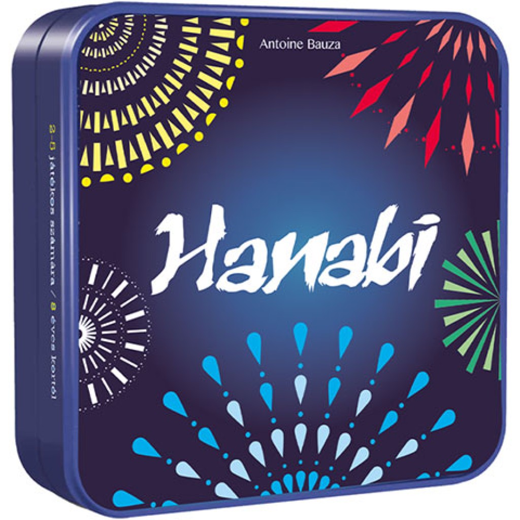 Hanabi Gesellschaftsspiel in Metalldose