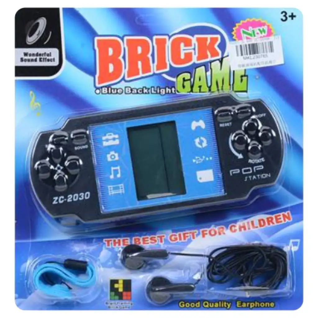 Handheld-Tetris-Spielkonsole mit Zubehör kép 1