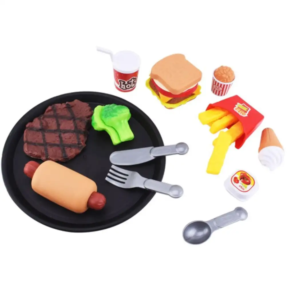 Happy Burger 26-teiliges Essensset kép 2