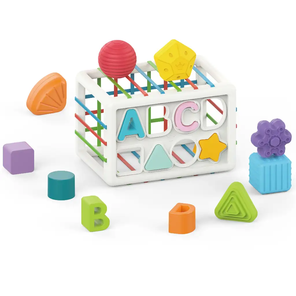 Happy World: ABC fröhlicher Formensortierer kép 2