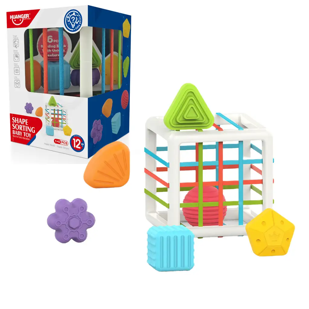 Happy World: Fröhliches Formensortierspiel zur Fähigkeitsentwicklung