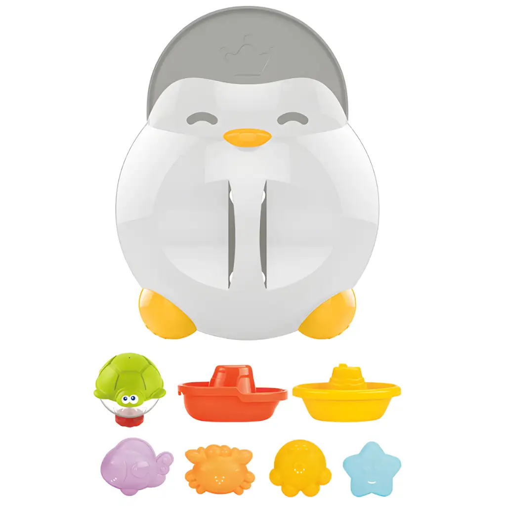 Happy World: Pinguin-Badespiel mit Meerestieren kép 3