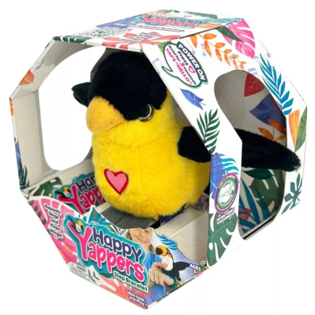 Happy Yappers interaktives Plüsch Trupiál