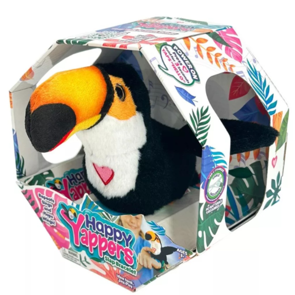 Happy Yappers interaktives Plüsch-Tukan