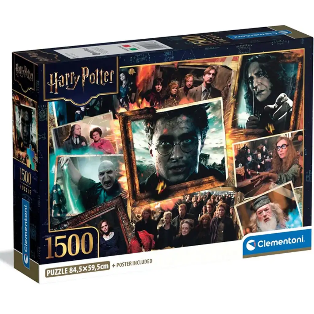 Harry Potter - Das Erbe der Magie HQC 1500-teiliges kompaktes Puzzle - Clementoni