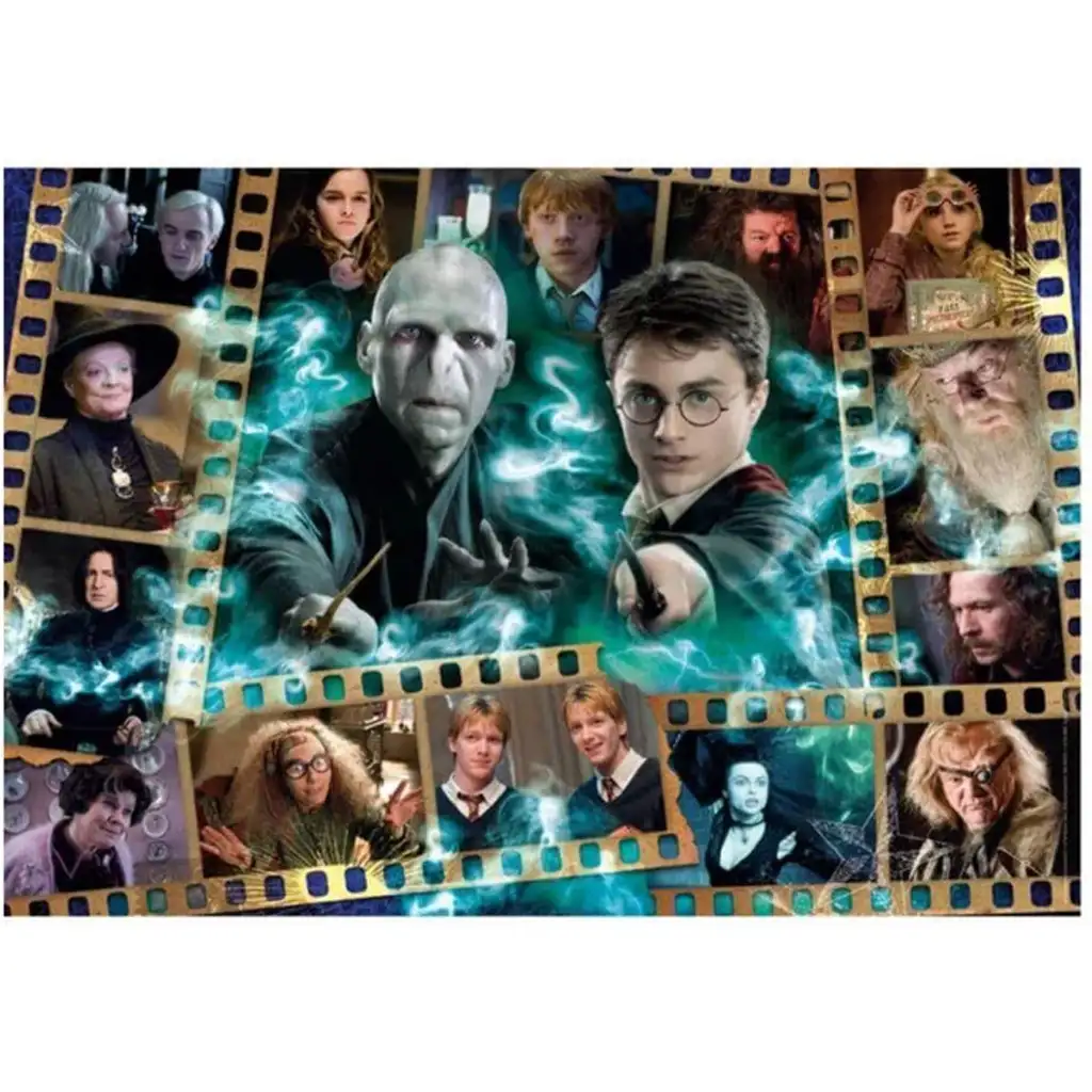 Harry Potter - Das Schicksal der Zauberwelt 1000-teilige Puzzle mit Poster - Clementoni kép 2