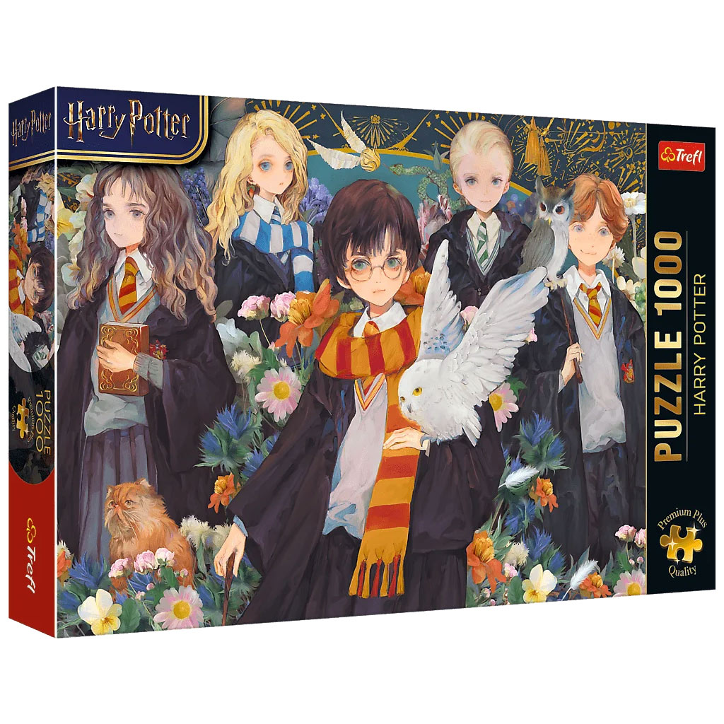 Harry Potter Magische Freundschaft 1000-teiliges Premium Plus Quality Puzzle – Trefl