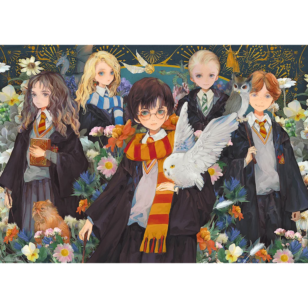 Harry Potter Magische Freundschaft 1000-teiliges Premium Plus Quality Puzzle – Trefl kép 2