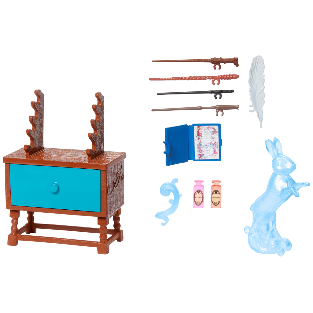 Harry Potter: Ollivanders Zauberstabladen Winkelgasse-Spielset – Mattel kép 2