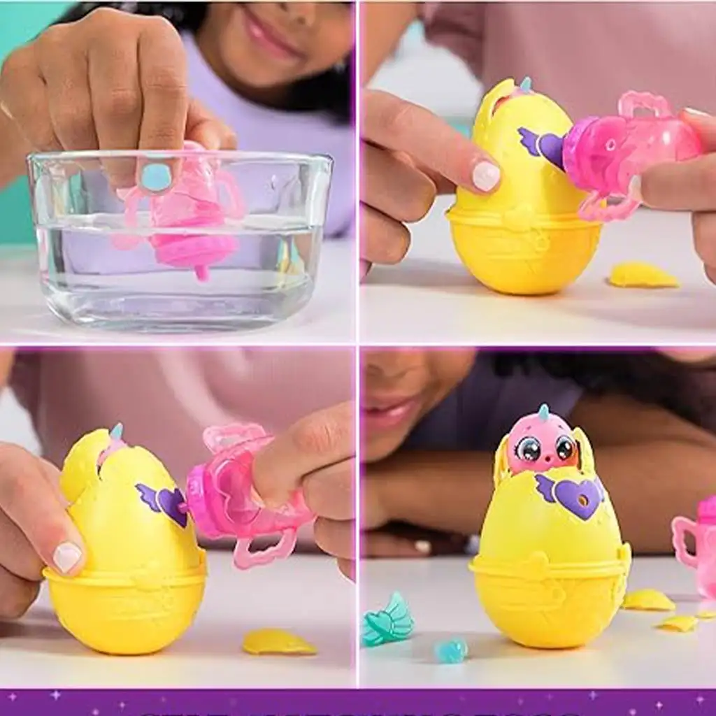 Hatchimals Alive!: Neon Rainbow Frühlingskorb-Set - Spin Master kép 2