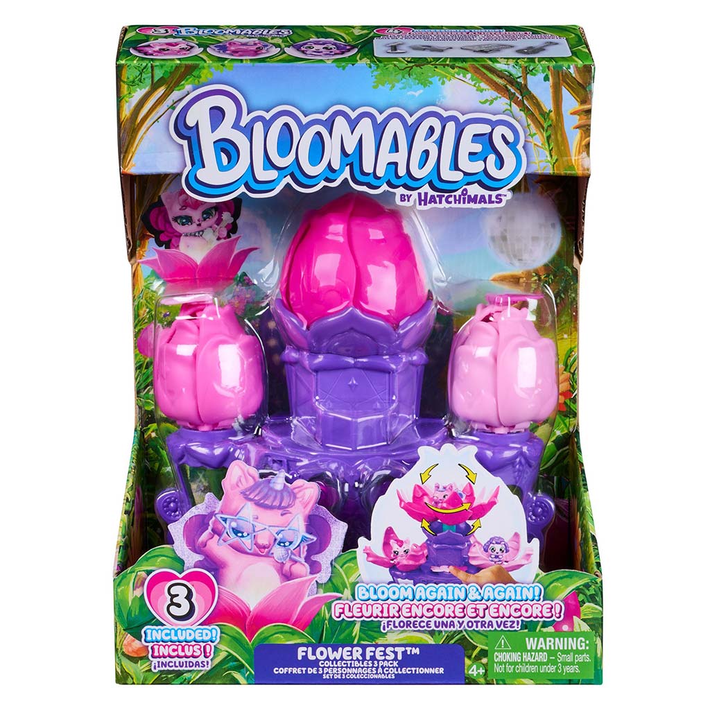 Hatchimals: Bloomables Blumenfestival Spielset - Spin Master