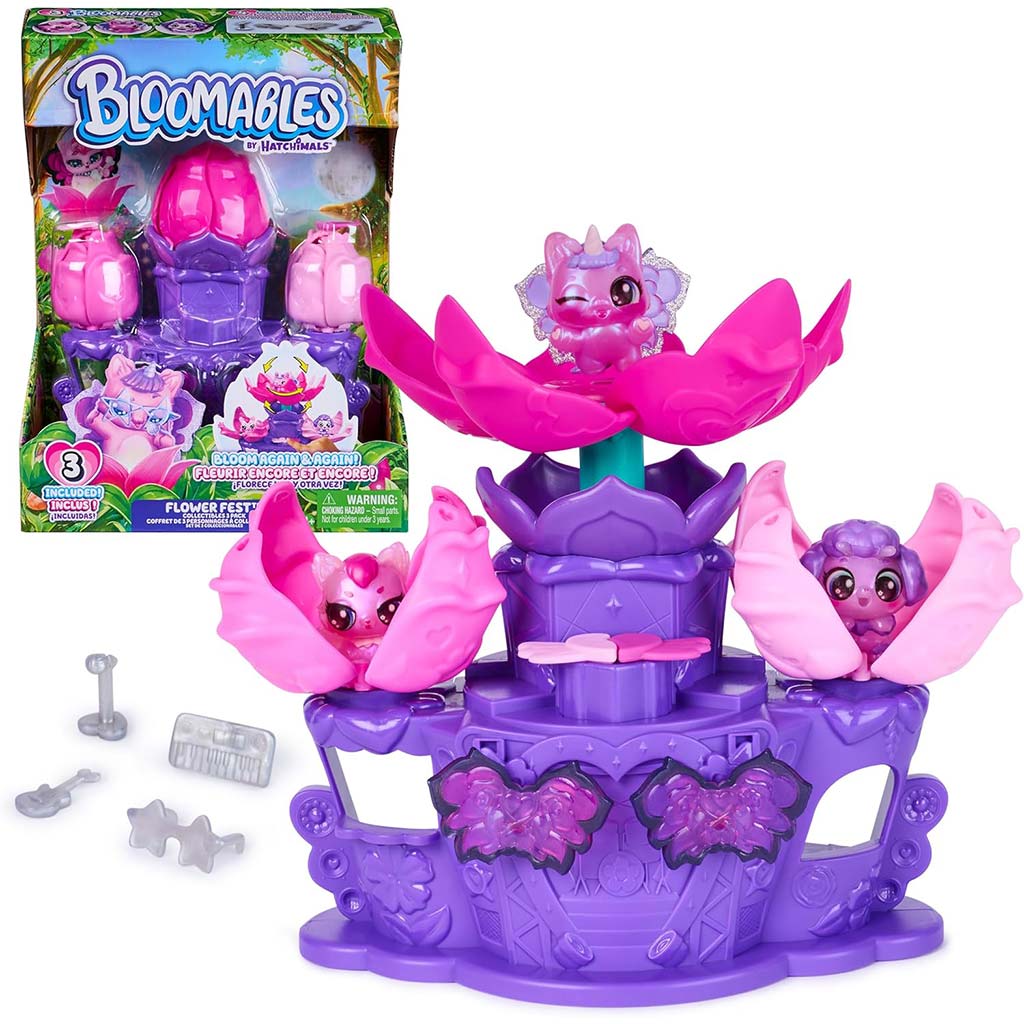 Hatchimals: Bloomables Blumenfestival Spielset - Spin Master kép 3