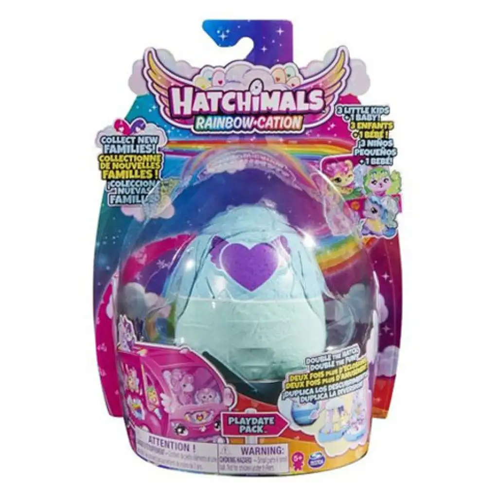 Hatchimals Colleggtibles: Rainbow Cation Überraschungspaket - Spin Master kép 1