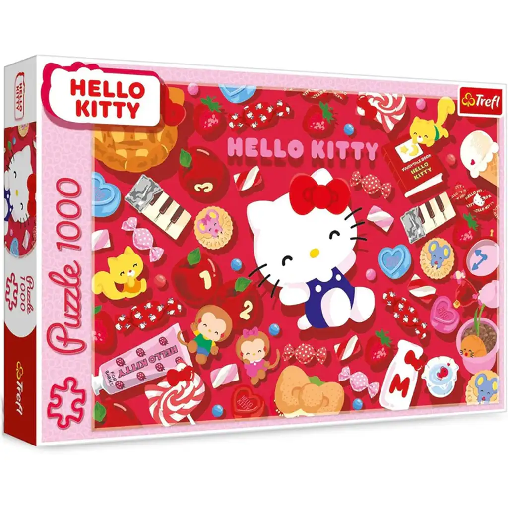 Hello Kitty Süßer Traum 1000-teiliges Puzzle - Trefl