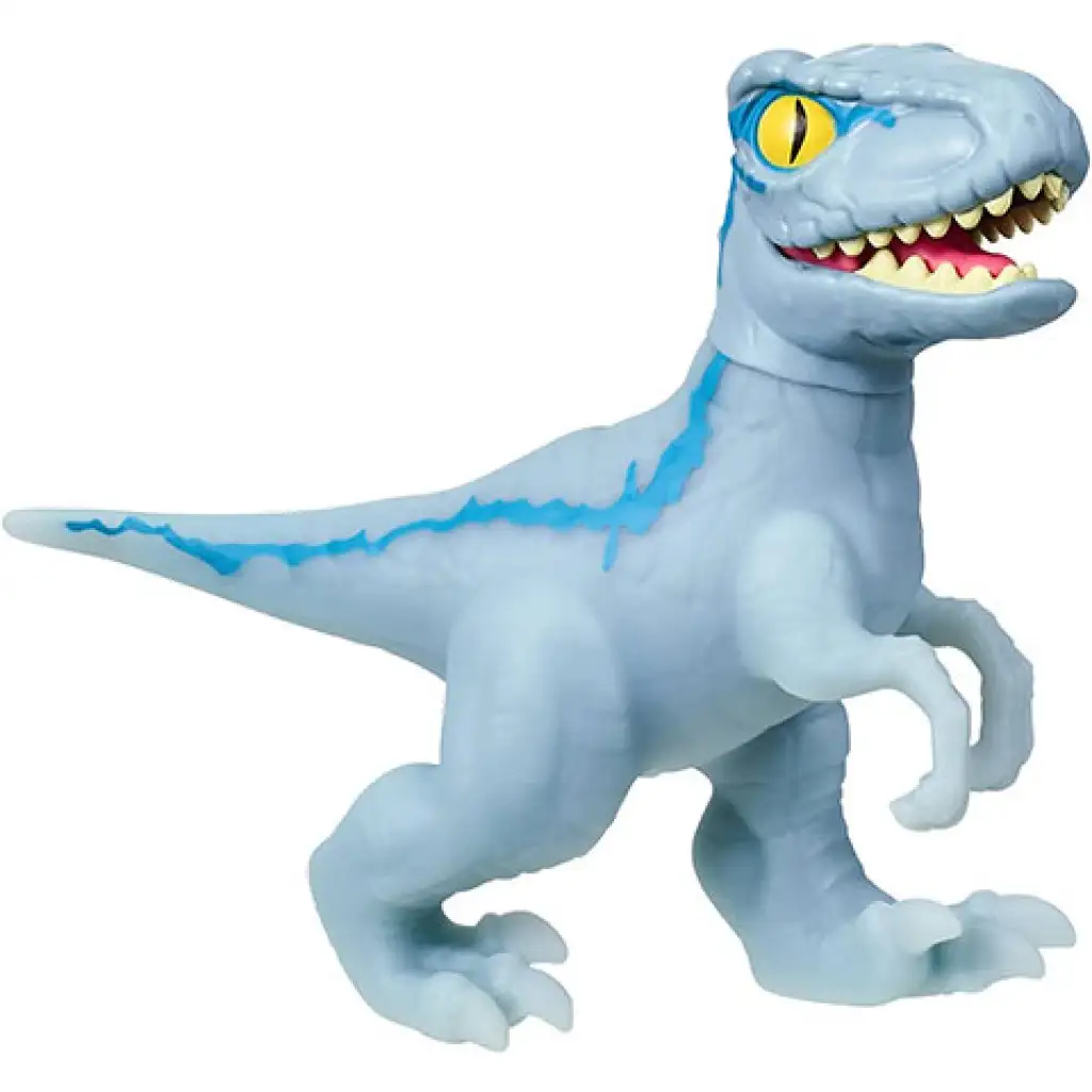Heroes of Goo Jit Zu Jurassic World Blaue Velociraptor Spielfigur kép 2