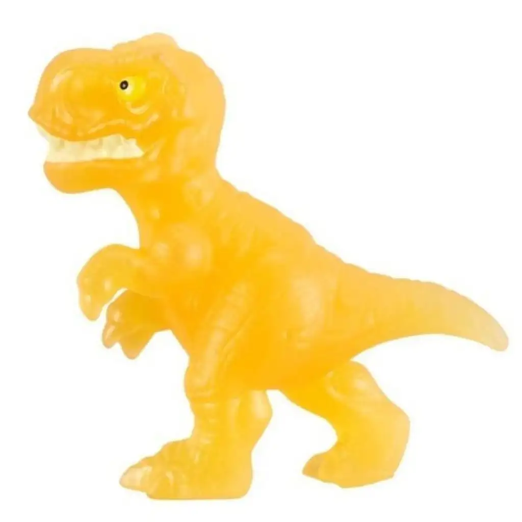 Heroes of Goo Jit Zu Minis: Jurassic World bernsteinfarbener T-Rex Mini-Dinosaurierfigur