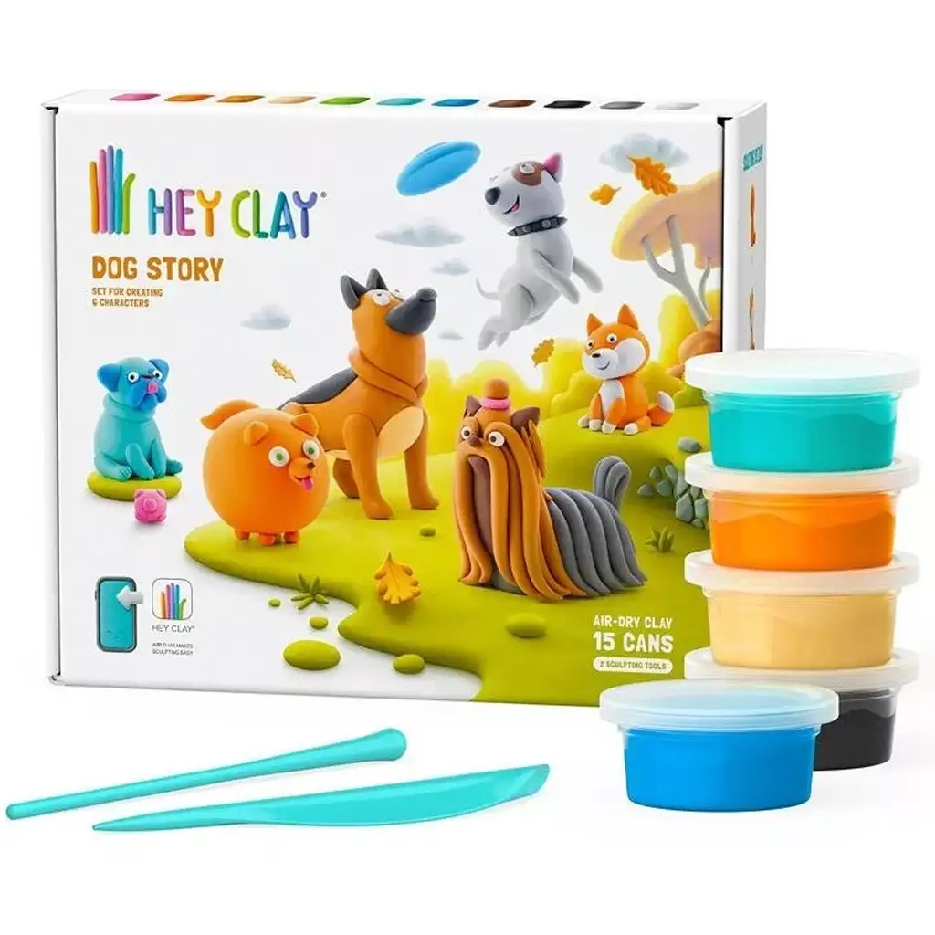 Hey Clay: Große Hundeknetset mit Handy-App kép 2