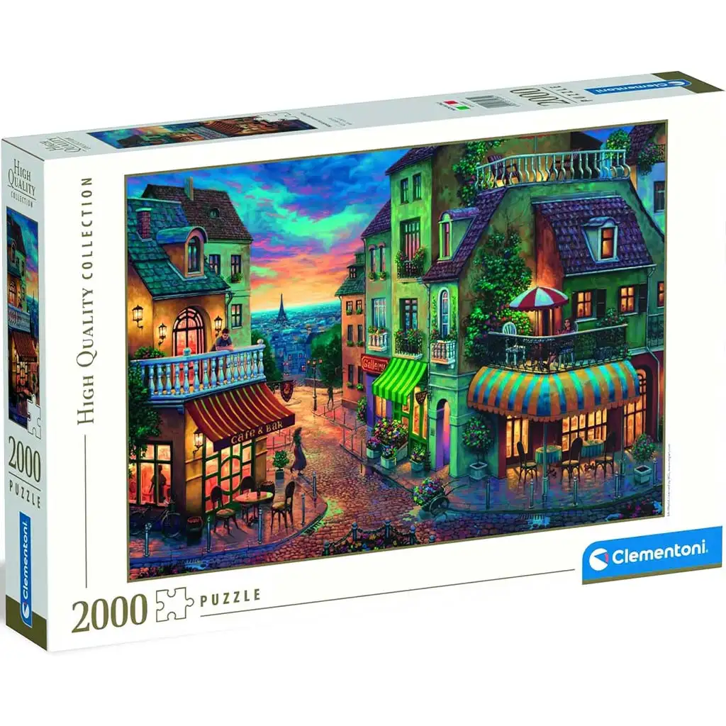 Höhlenforschung rund um Paris 2000-teiliges HQC-Puzzle - Clementoni