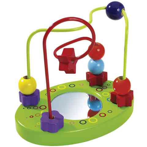 Holz-Formensteckspiel Geschicklichkeit Klein - Eichhorn