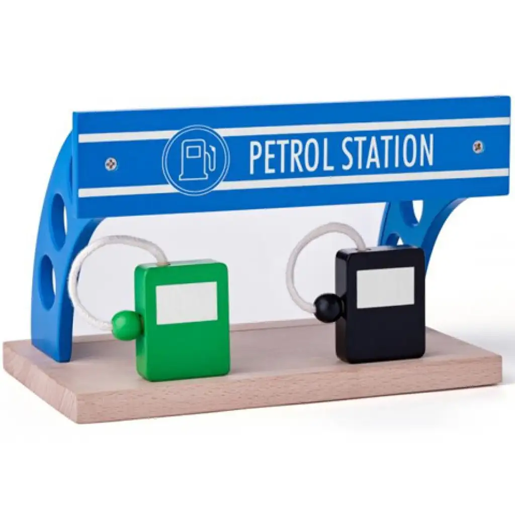 Holzeisenbahn Zubehör - Ladestation - Woodyland