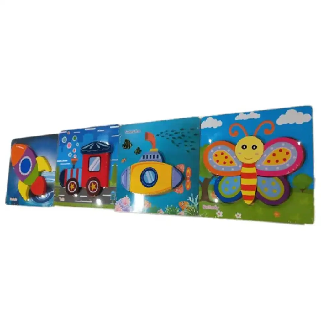 Holzpuzzle in verschiedenen Varianten kép 1